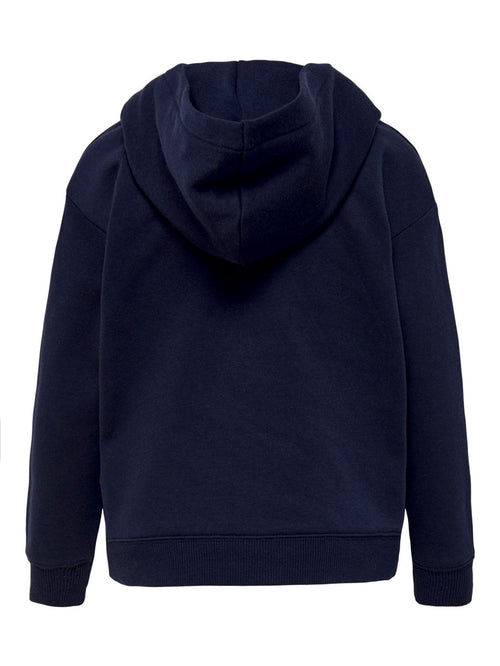 Every Life Small Logo Hoodie - Evening Blue - Kids Only