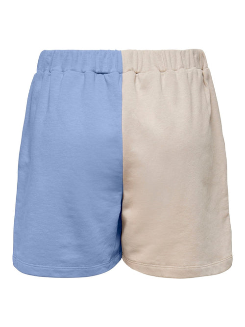 Mera Color Blocks Shorts - Sand/Blå - Jacqueline de Yong