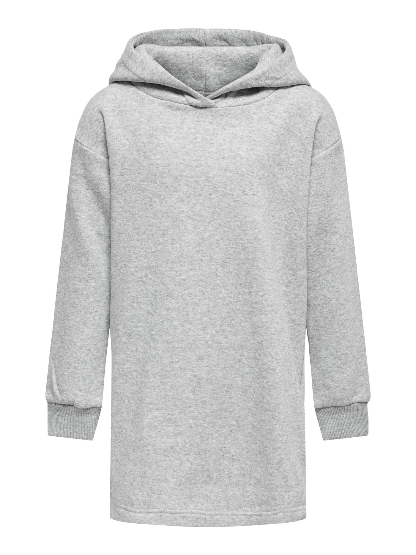Every Life Hoodie Dress - Lysegrå - Kids Only