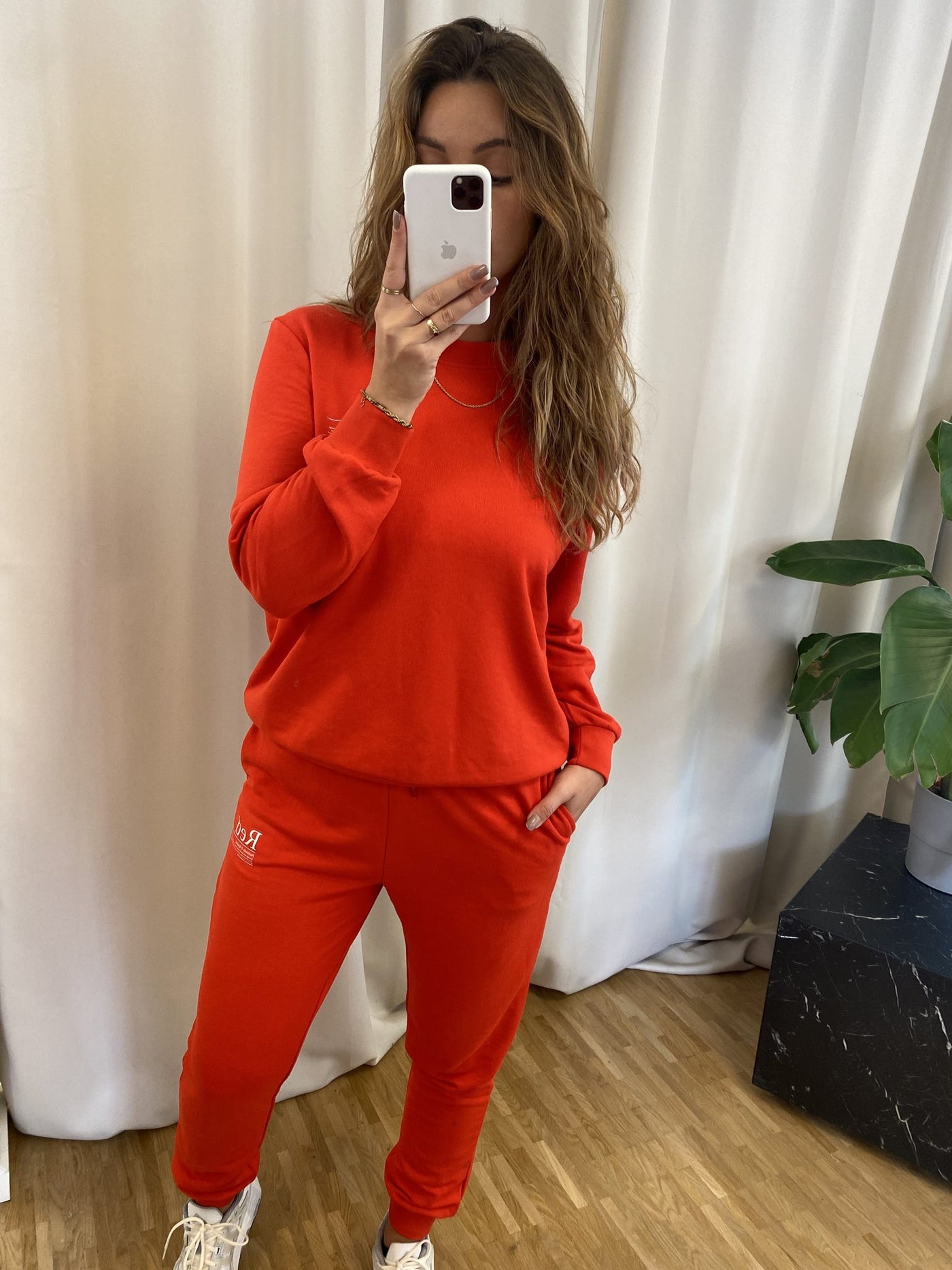 Colour Reg Sweater - Rød - ONLY