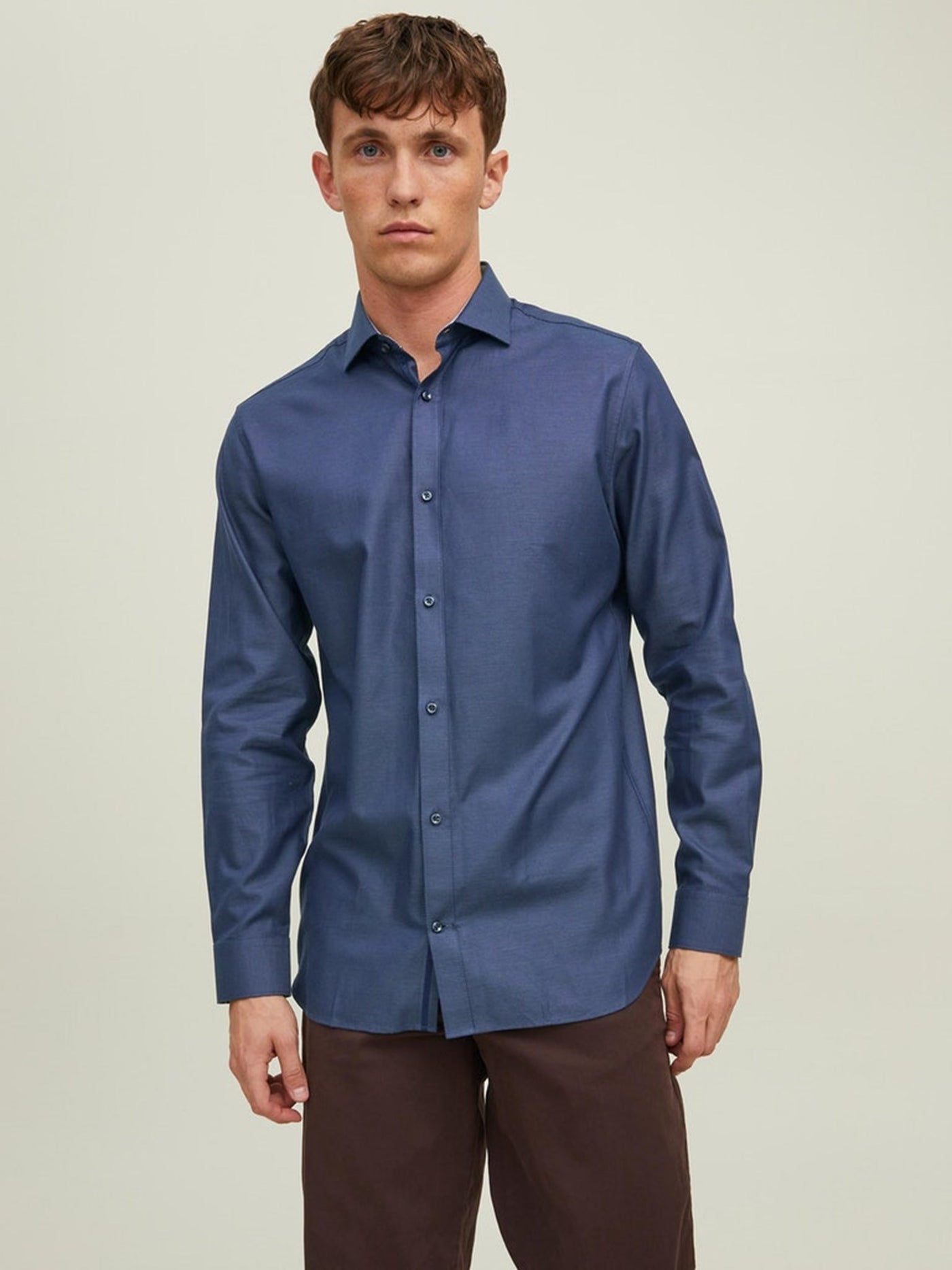 Royal Detail Skjorte - Navy Blazer - Jack & Jones
