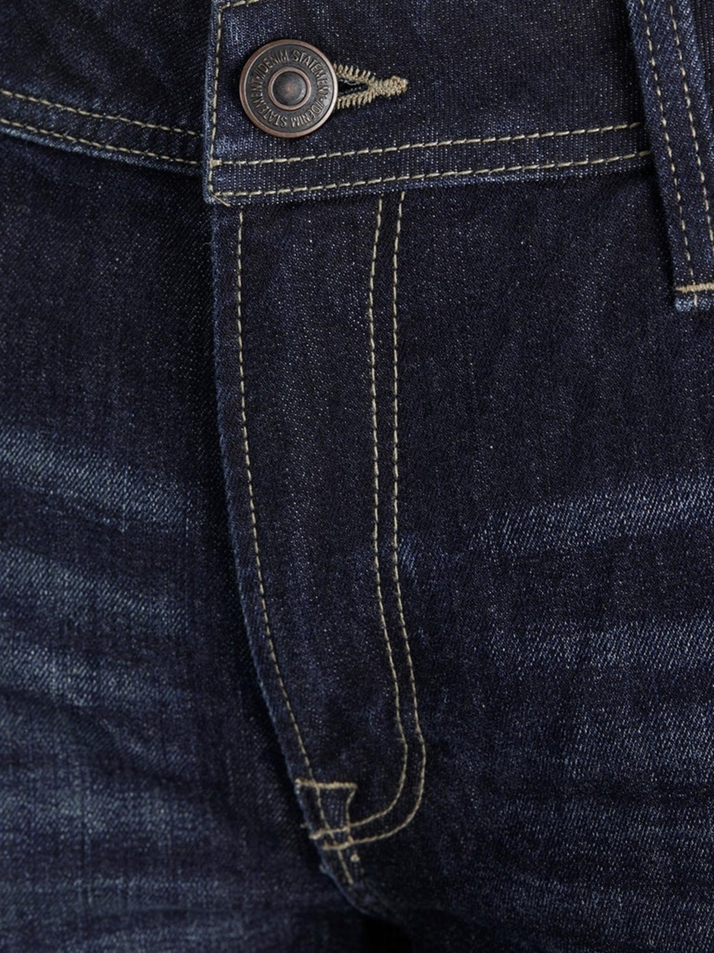 Performance Jeans (Slim) - Dark Blue Denim - TeeShoppen 9