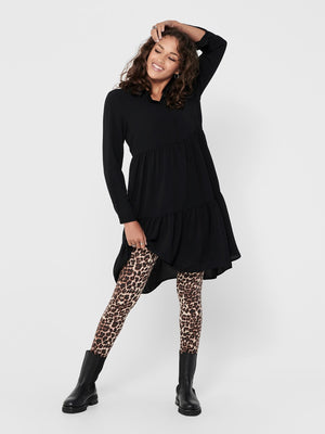 Piper Skjortekjole - Svart