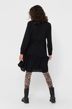 Piper Skjortekjole - Svart