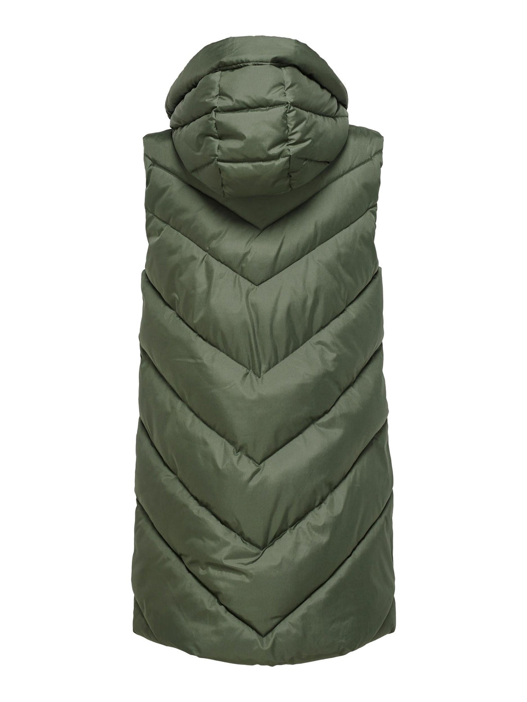 Skylar Padded Hood Waistcoat - Forest Night