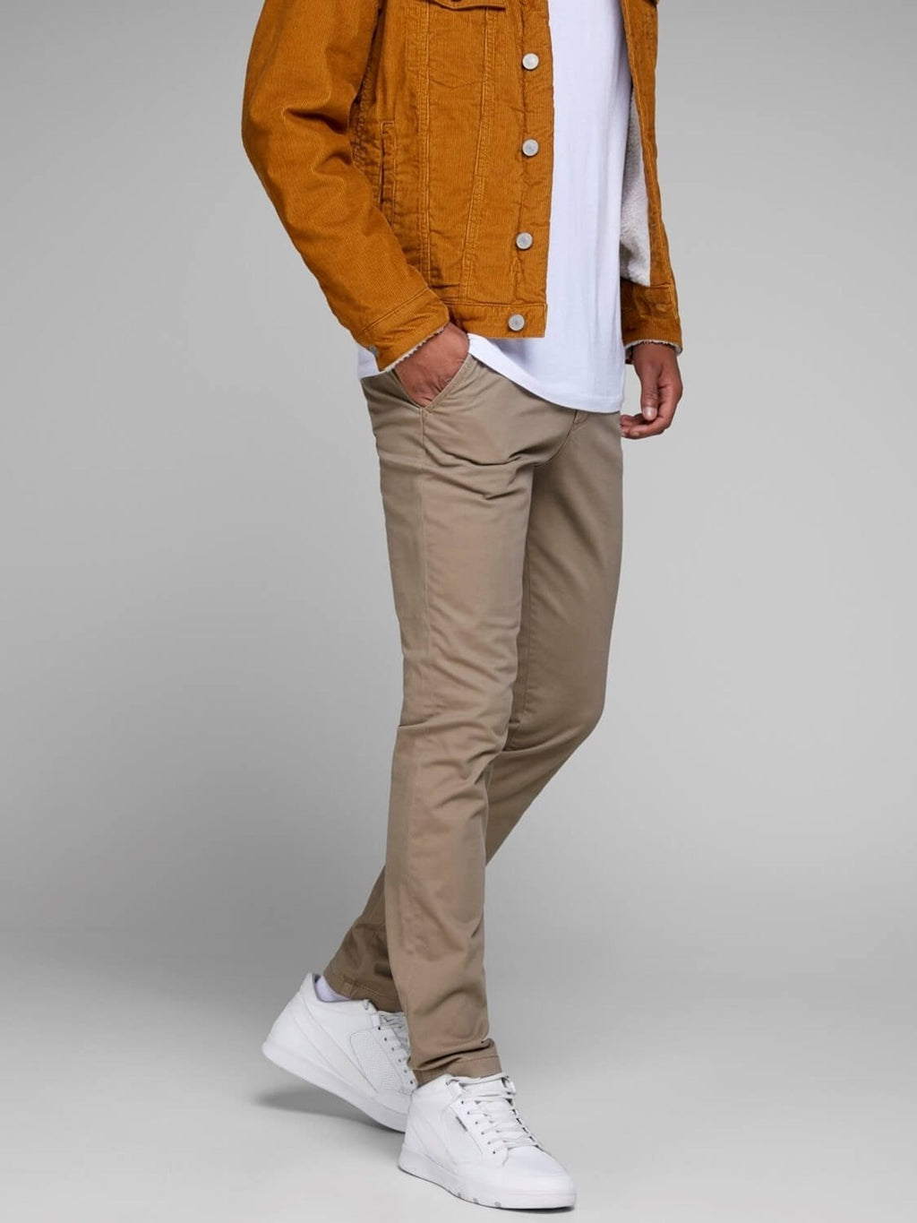 Marco Bowie chino pant - Brun
