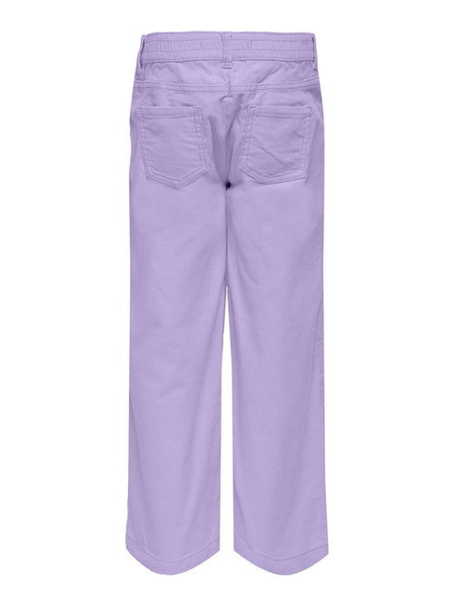 Vera Cord Wide Pants - Lavender - Kids Only