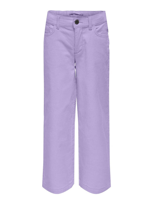 Vera Cord Wide Pants - Lavender - Kids Only