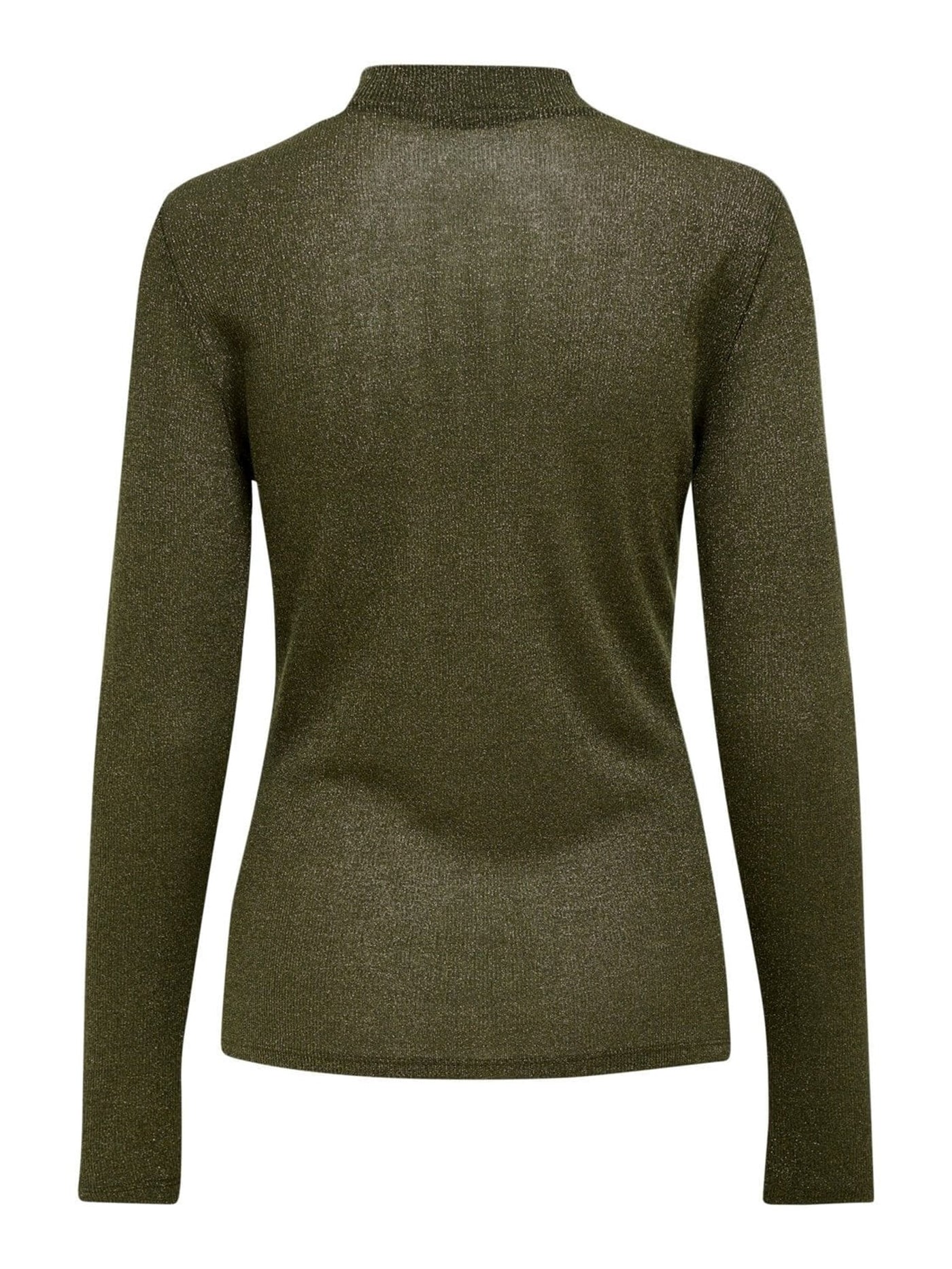 Langermet genser med lurex detaljer - Ivy green - ONLY - Grønn 3