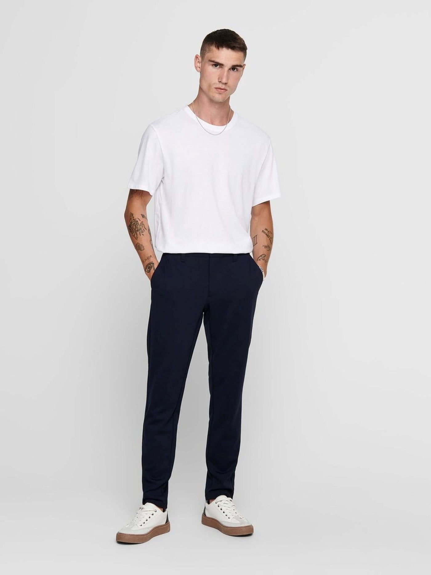 Mark Pants - Navy (stretch) - Only & Sons 2