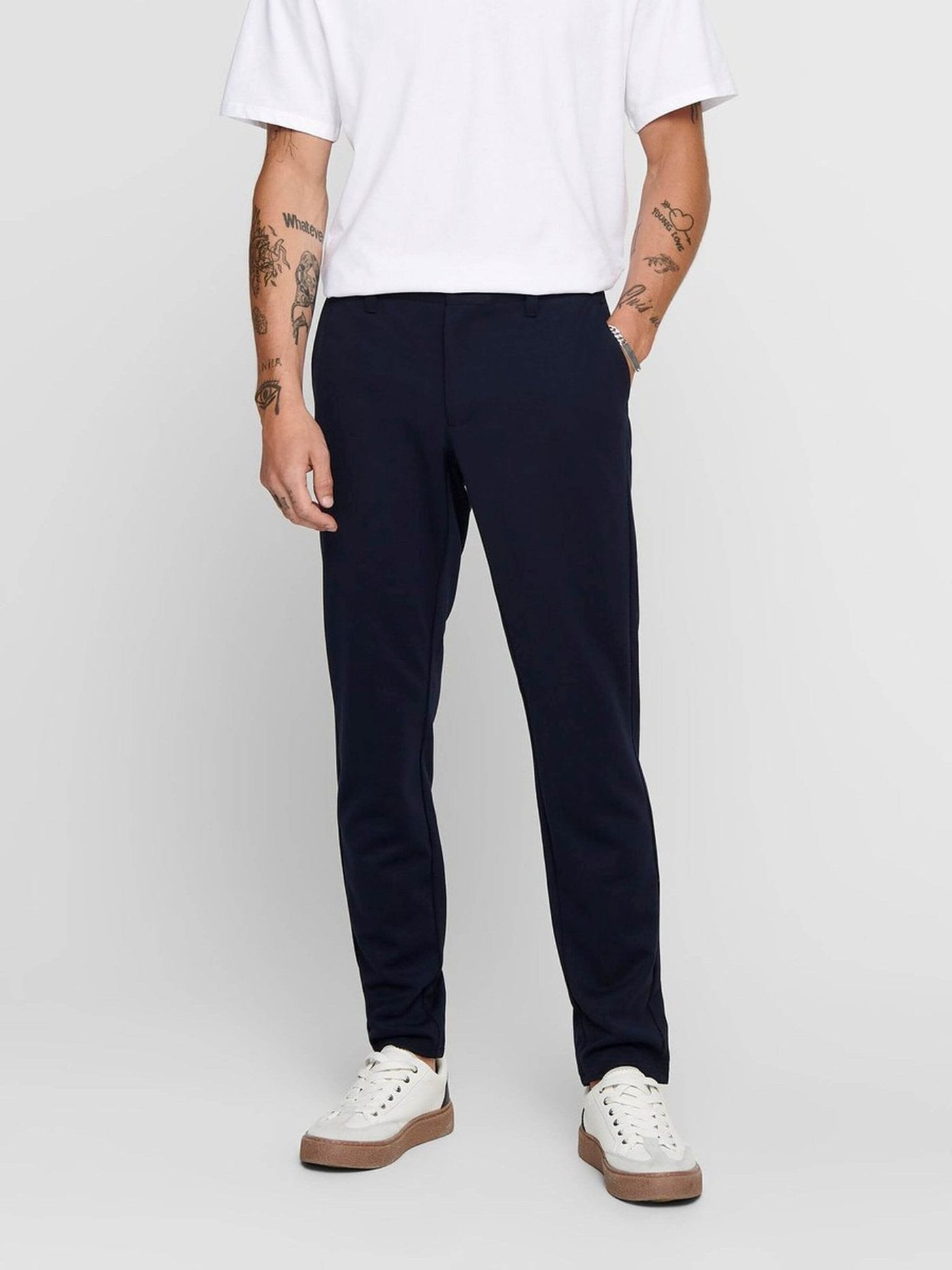 Mark Pants - Navy (stretch) - Only & Sons 3