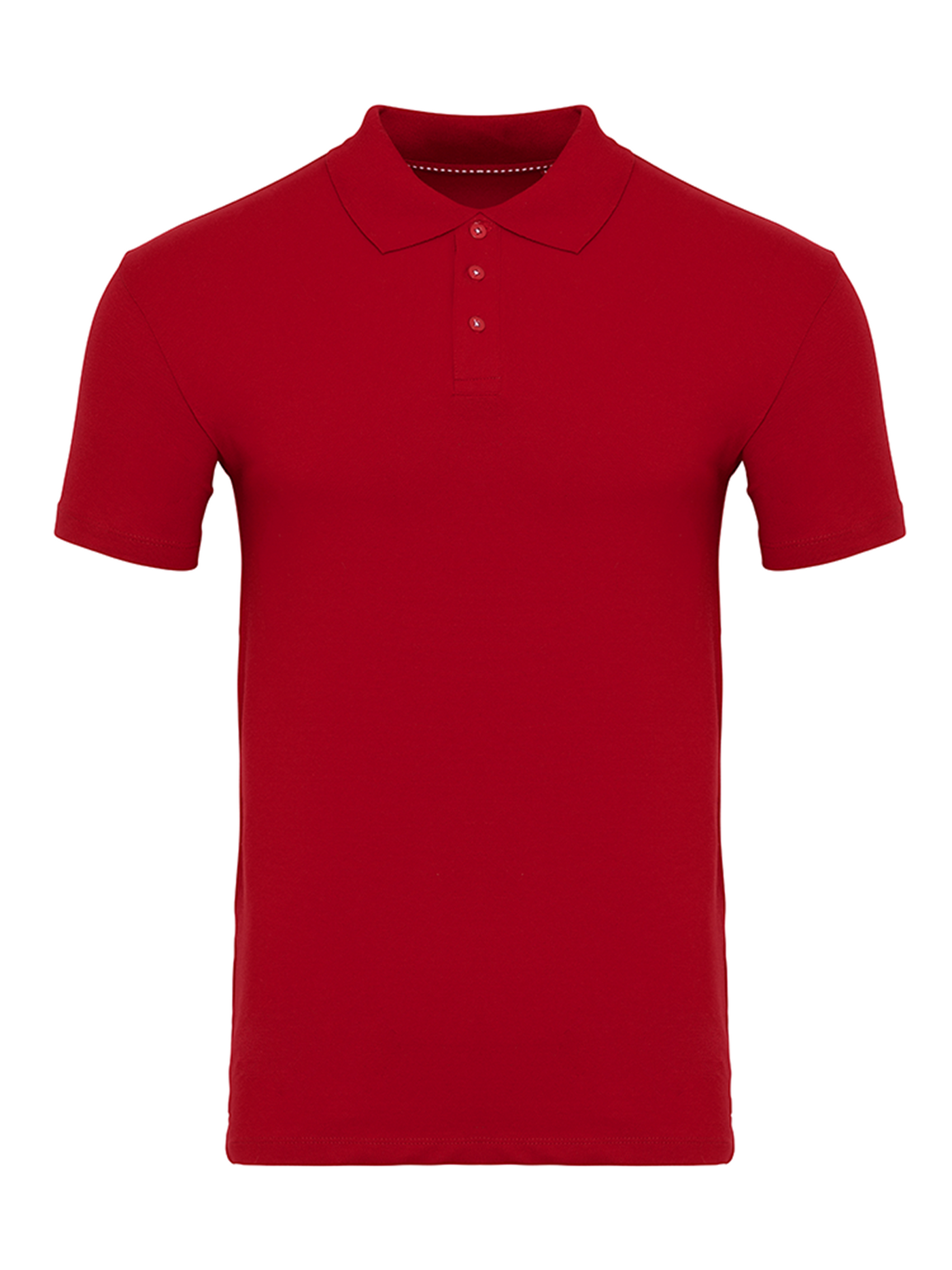 Muscle Polo Shirt - Rød - TeeShoppen 5