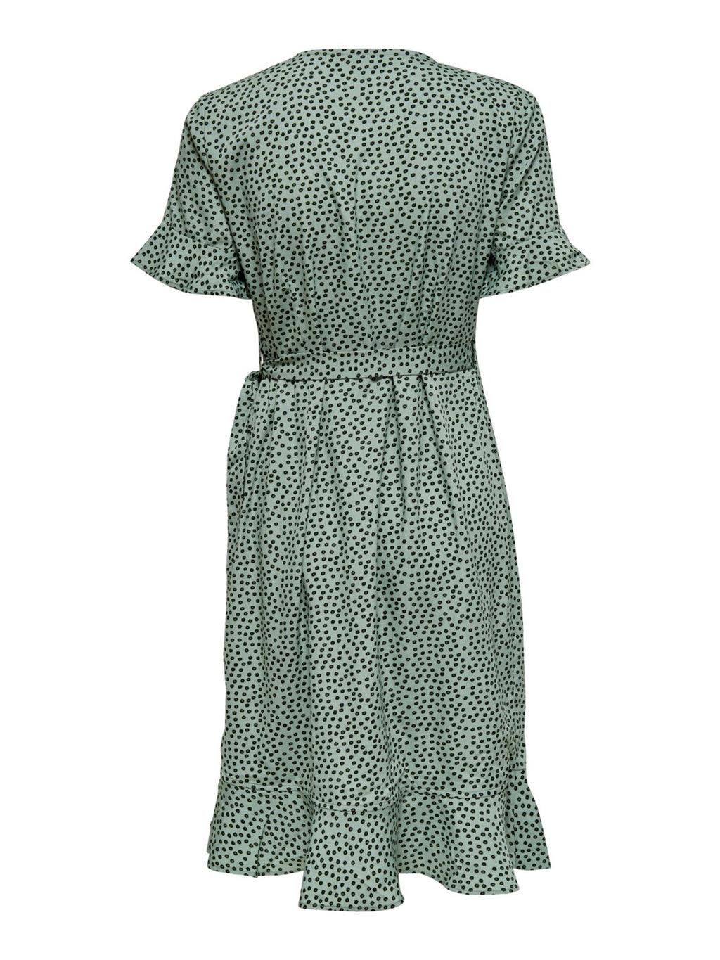 Olivia Wrap Dress - Chinois Green