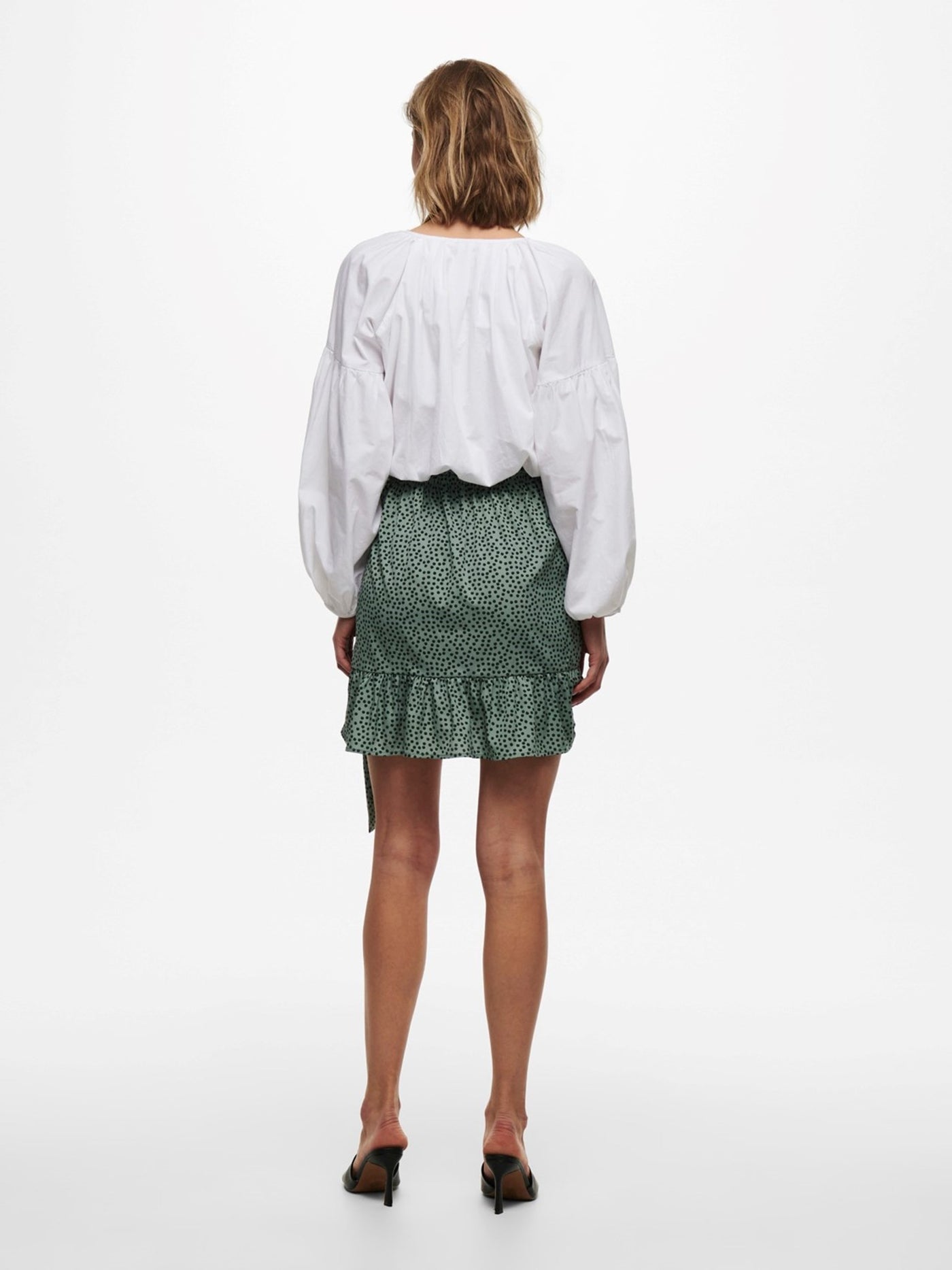 Olivia Wrap Skirt - Chinois Green - ONLY 5