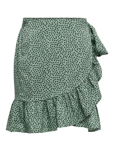 Olivia Wrap Skirt - Chinois Green - ONLY 6