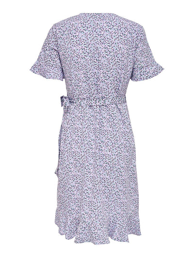 Olivia Wrap Dress - Chinese Violet - ONLY 8