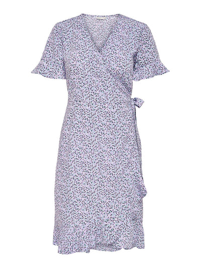 Olivia Wrap Dress - Chinese Violet - ONLY 7
