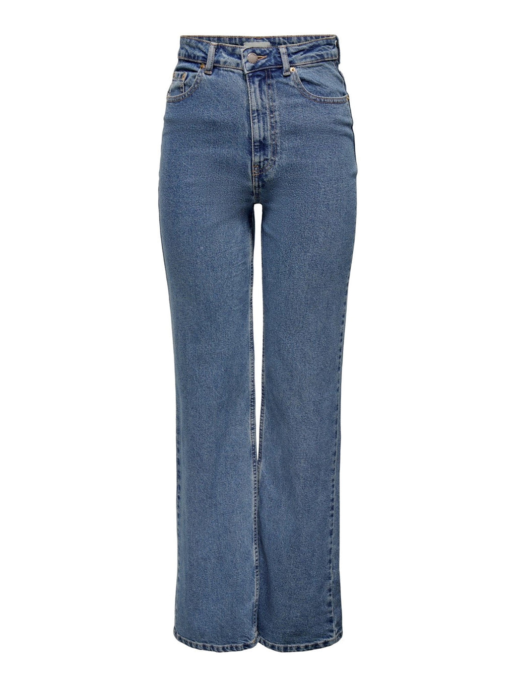 Camille Wide Leg Jeans - Blue Denim