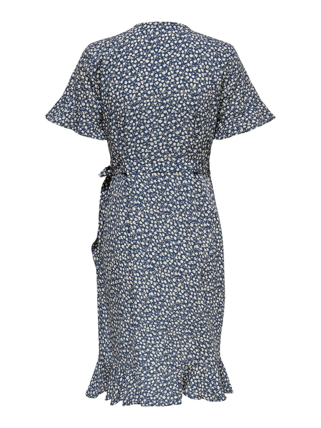 Olivia Wrap Dress - Blue Mirage