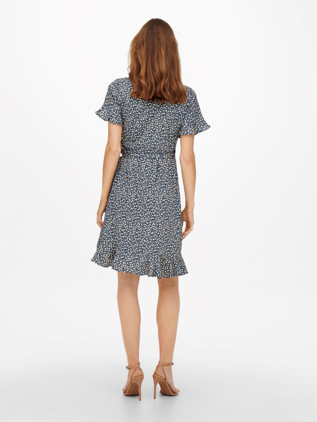 Olivia Wrap Dress - Blue Mirage