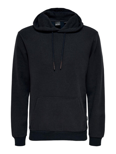 Classic Sweat Hoodie - Dark Navy - Only & Sons