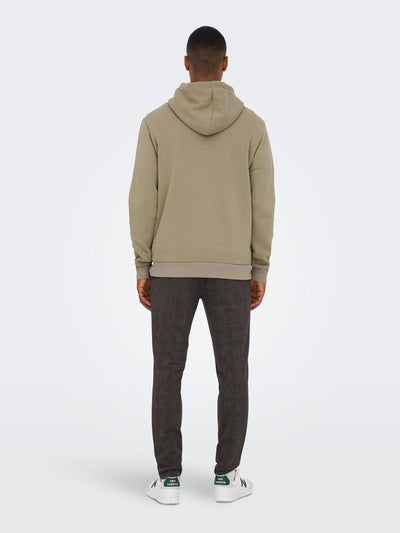 Classic Sweat Hoodie - Chinchilla - Only & Sons 5