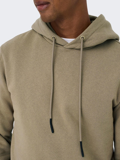 Classic Sweat Hoodie - Chinchilla - Only & Sons 2