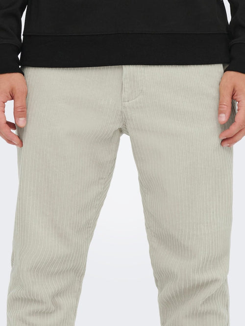 Beam Life Chinos - Silver Lining - Only & Sons