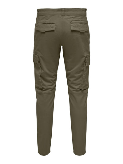 Next Cargo Pants - Olive Night - Only & Sons 4
