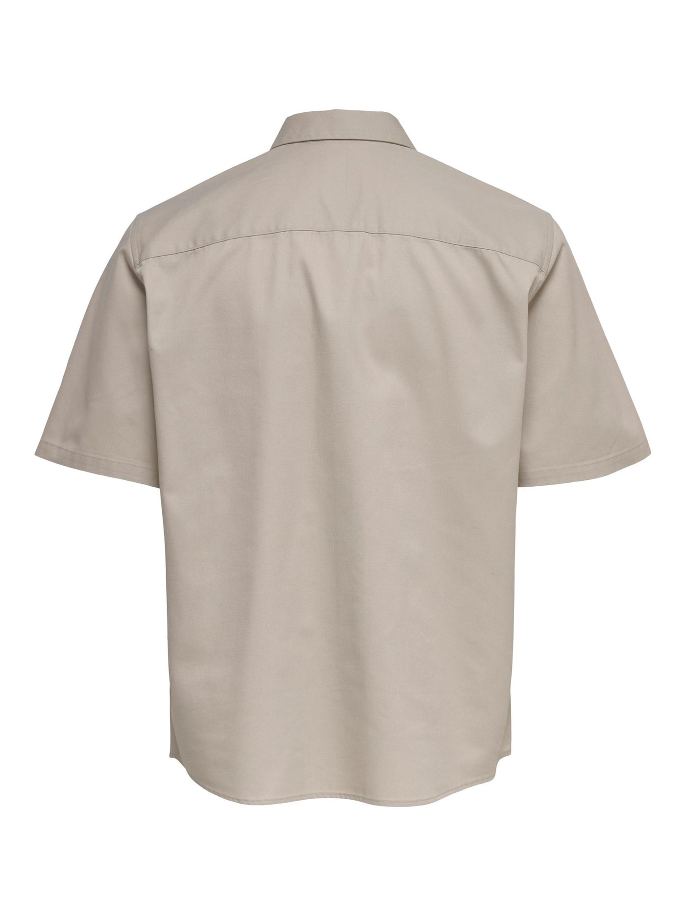 Matti Twill Overshirt - Silver Lining - Only & Sons 2