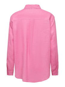 Tokyo Linen Skjorte - Sachet Pink
