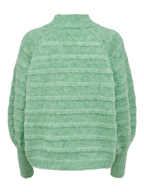 Celina High Pullover - Green Bee - ONLY