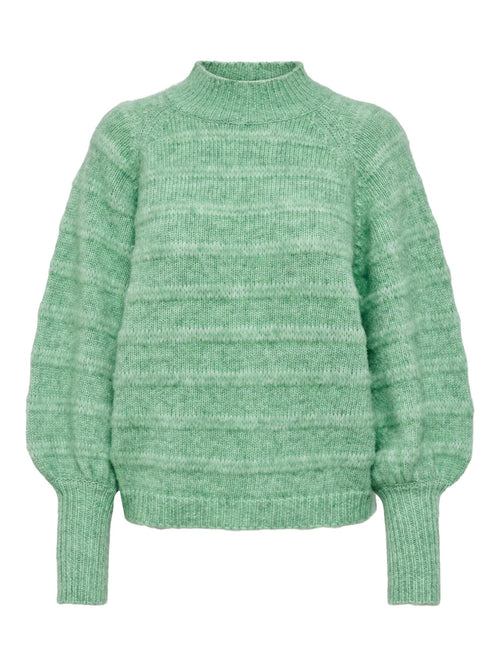 Celina High Pullover - Green Bee - ONLY