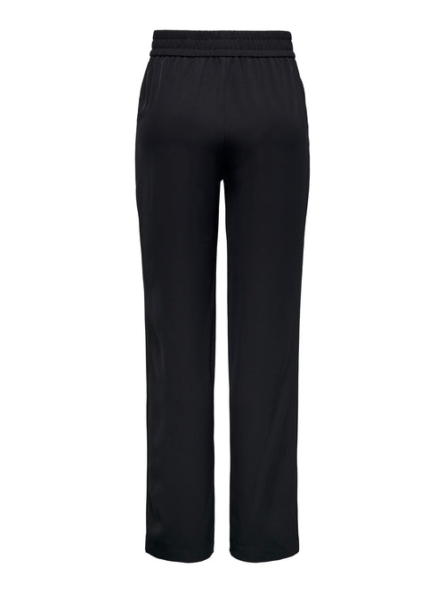 Lucy-Laura Wide Pants - Svart - ONLY