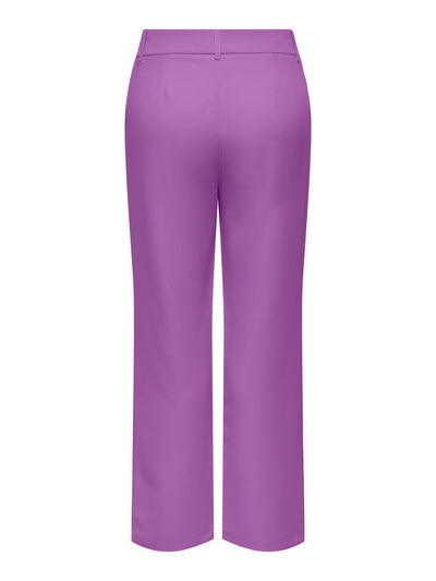 Lana-Berry Mid Straight Pants - Dewberry - ONLY 2