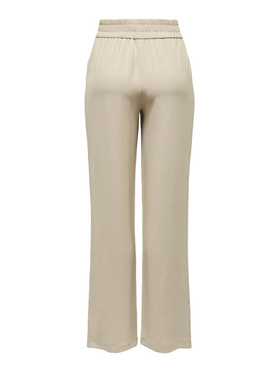 Lucy-Laura Wide Pants - Oxford Tan - ONLY 2