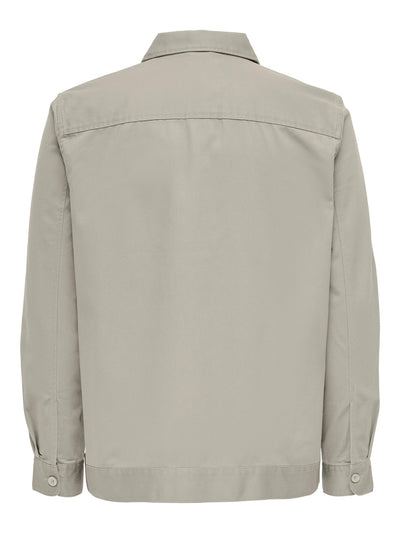 Toby Overshirt - Silver Lining - Only & Sons 2