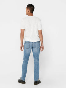 Loom Slim Fit Can Jeans - Blue Denim