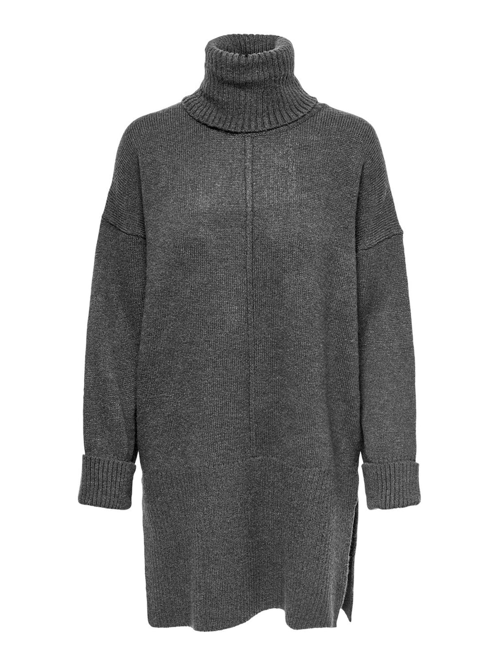 Tatiana Roll Neck Pullover - Mørkegrå