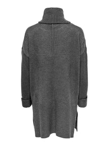 Tatiana Roll Neck Pullover - Mørkegrå