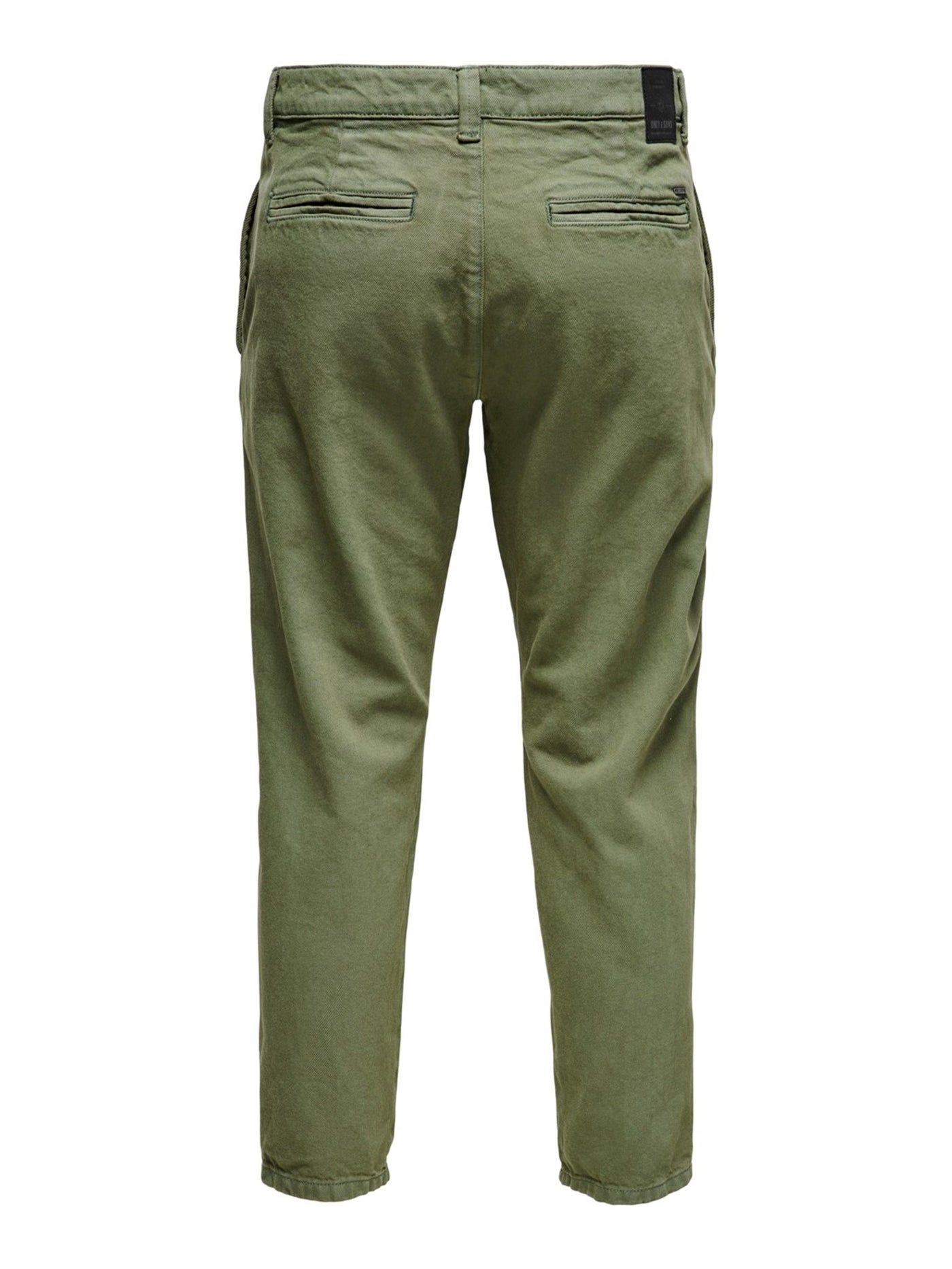 Avi Beam Chino Twill Pants - Olive Night - Only & Sons 7