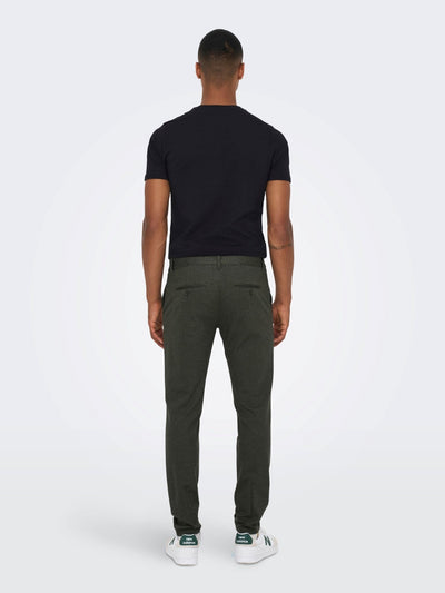 Mark Pants - Olive Night - Only & Sons 5