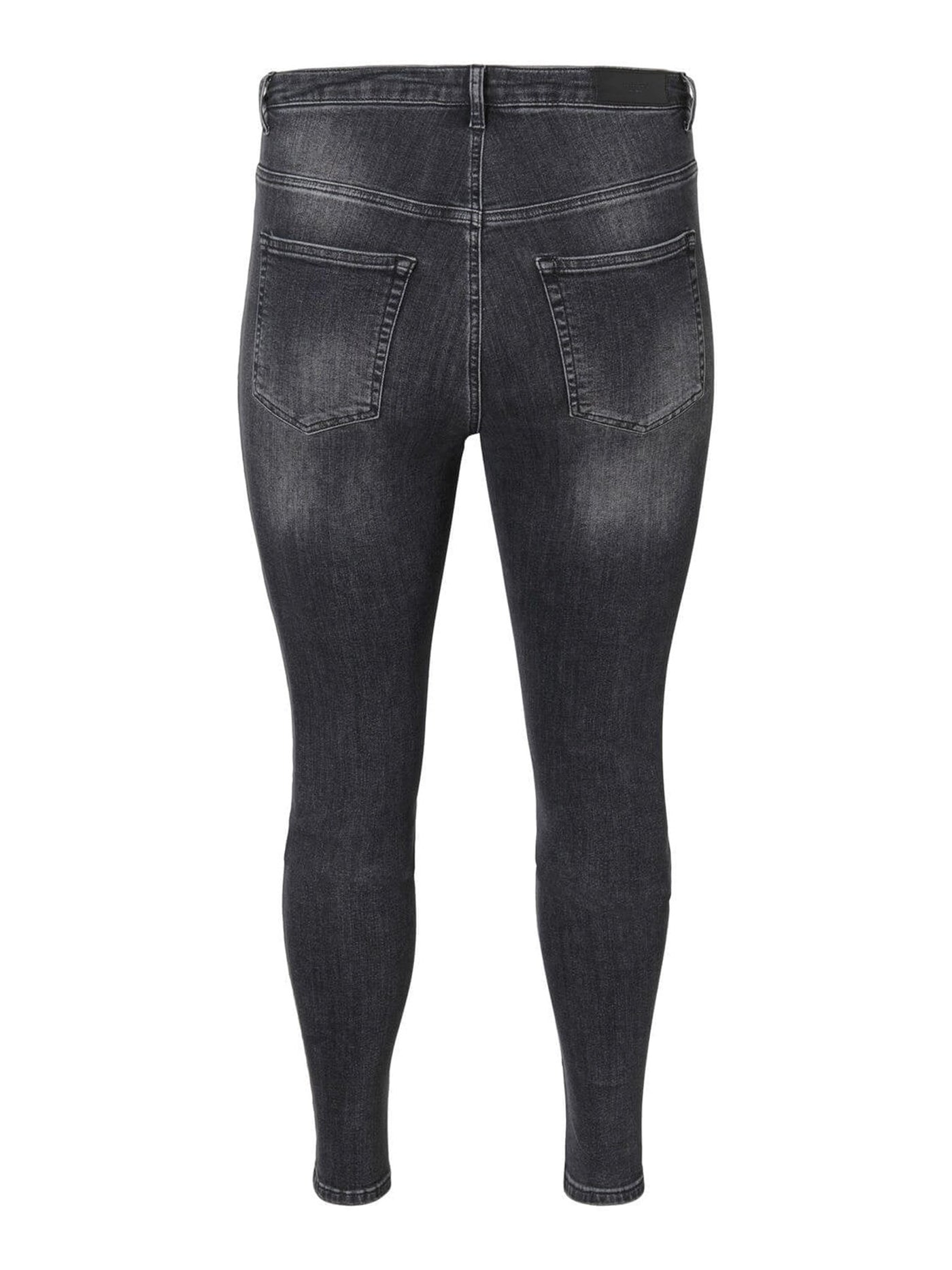 Lora Jeans high waisted (Curve) - Svart-grå denim - Vero Moda Curve 2