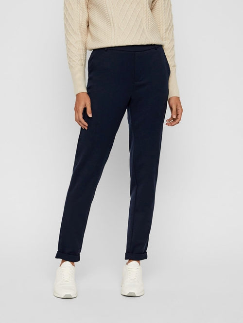 Maya Pants (bred modell) - Navy - Vero Moda