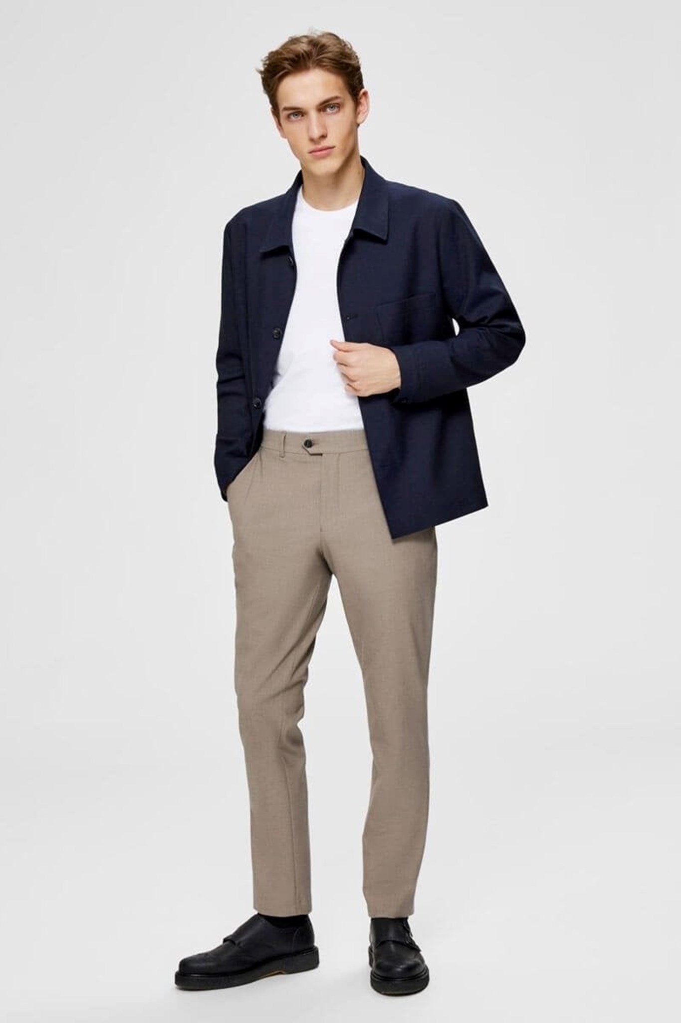 Performance Premium Pants - Sand - Selected Homme 6