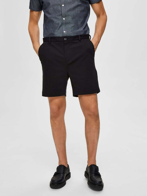 Jersey Shorts Jog - Svart - Selected Homme