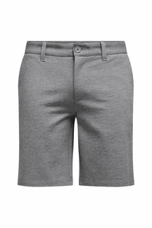 Chino Shorts - Grey Melange