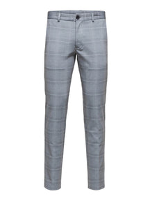 Aiden Suit Pants - Lys Grå (Ruter)