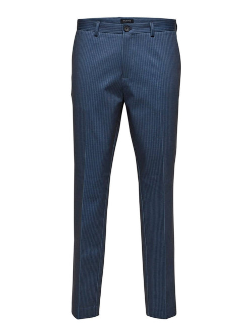 Aiden Suit Pants - Navy (Striper) - Selected Homme