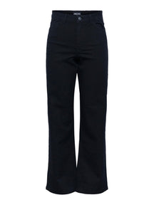 Peggy Wide Jeans - Svart